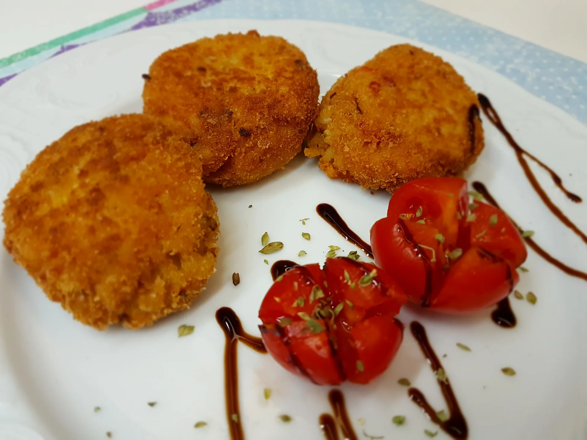 Arancini di riso con verdure