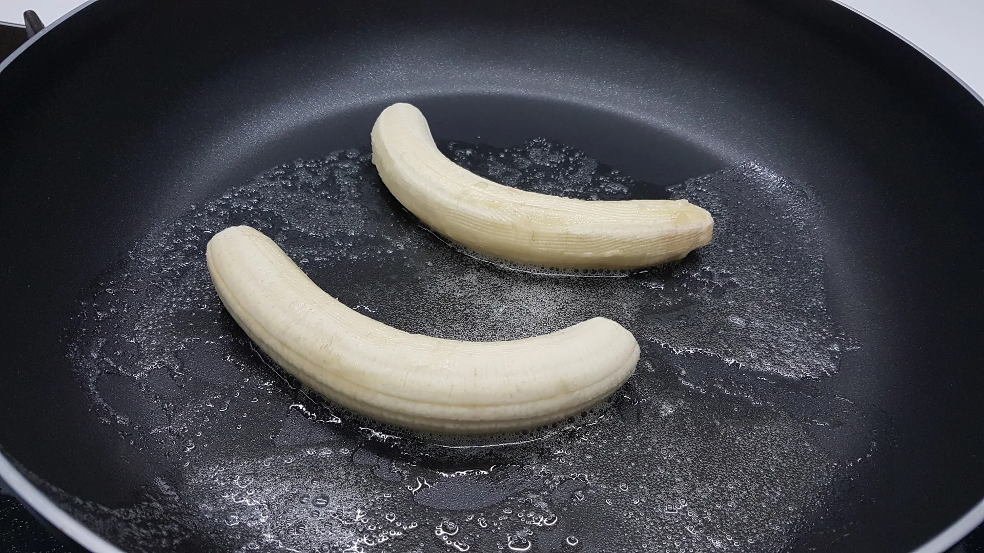 Banana flambè cocco e nutella