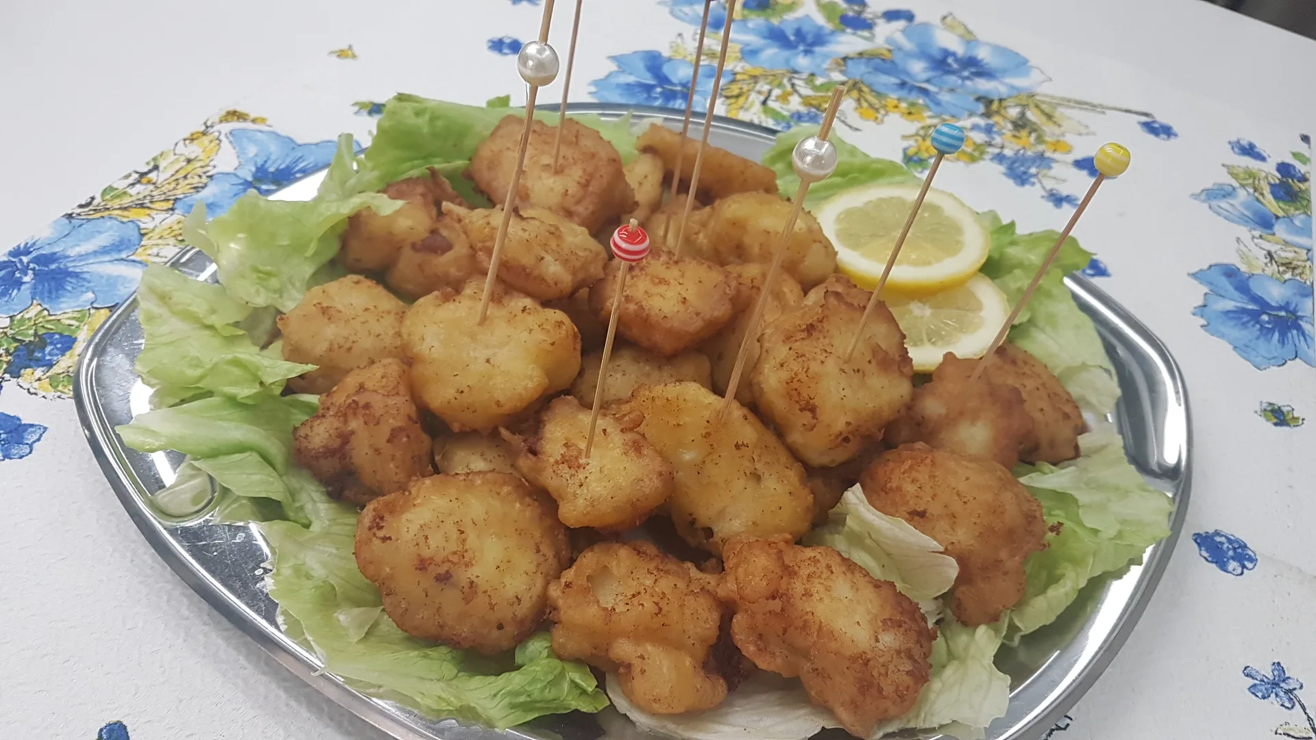 Bocconcini di baccalà in pastella