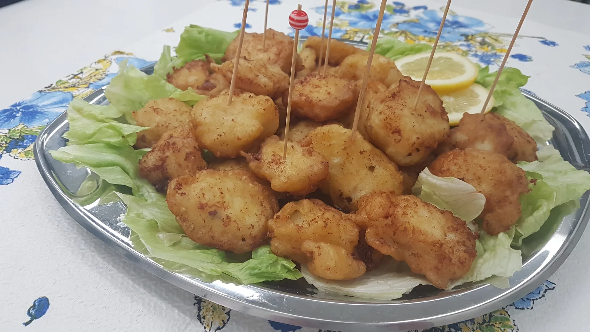 Bocconcini di baccalà in pastella