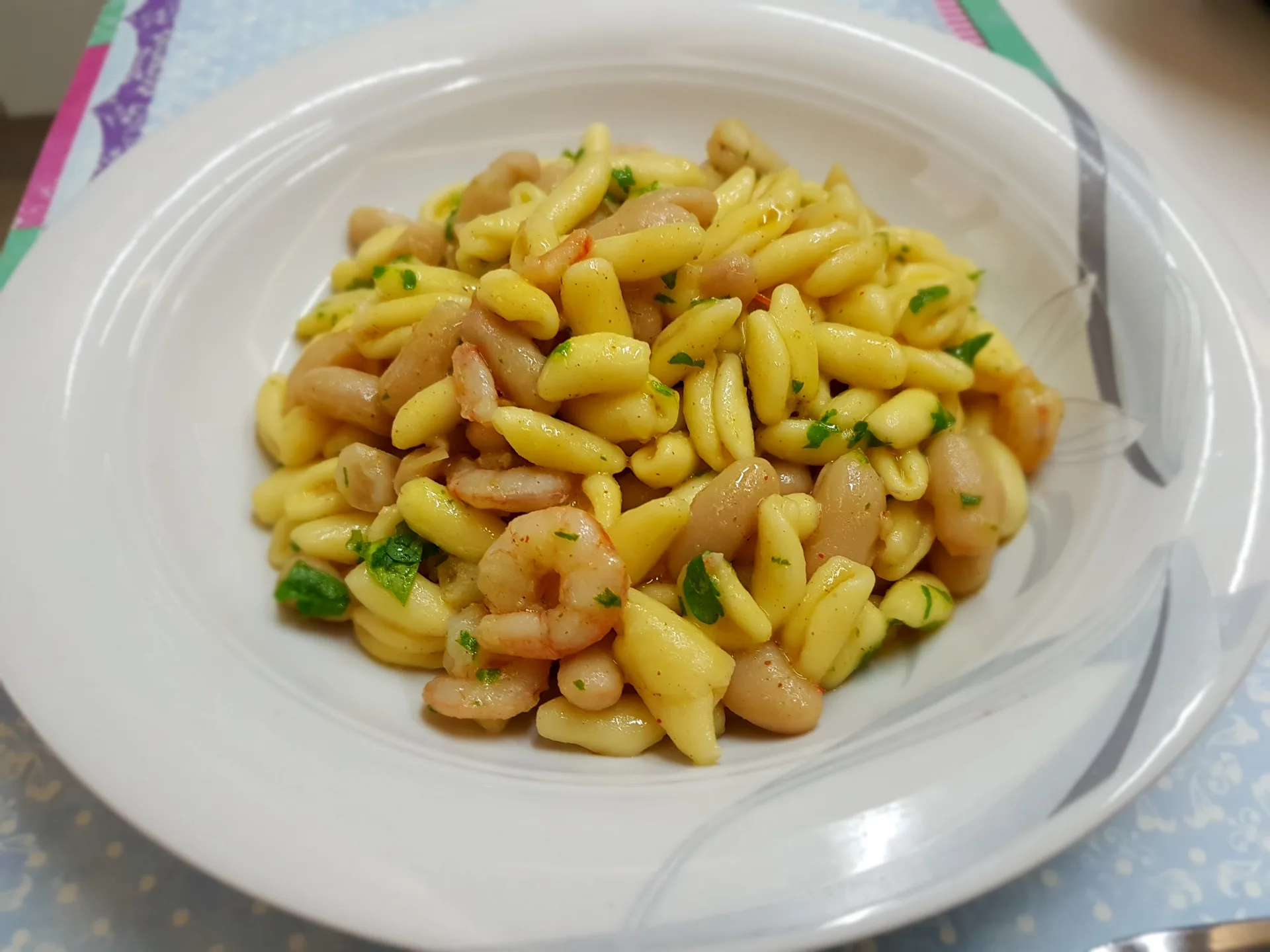 Cavatelli mare e monti speziati