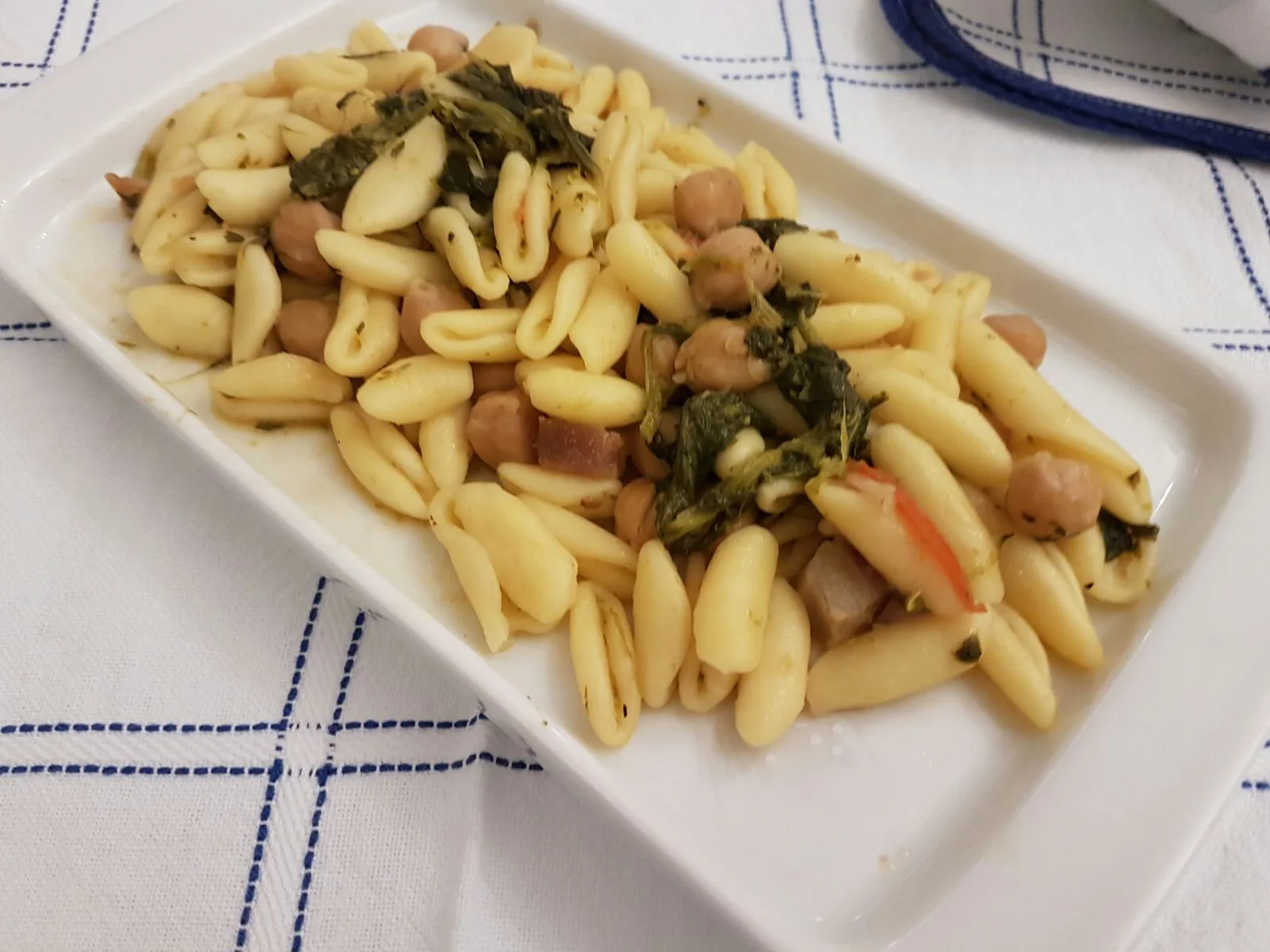 Cavatelli rape e ceci