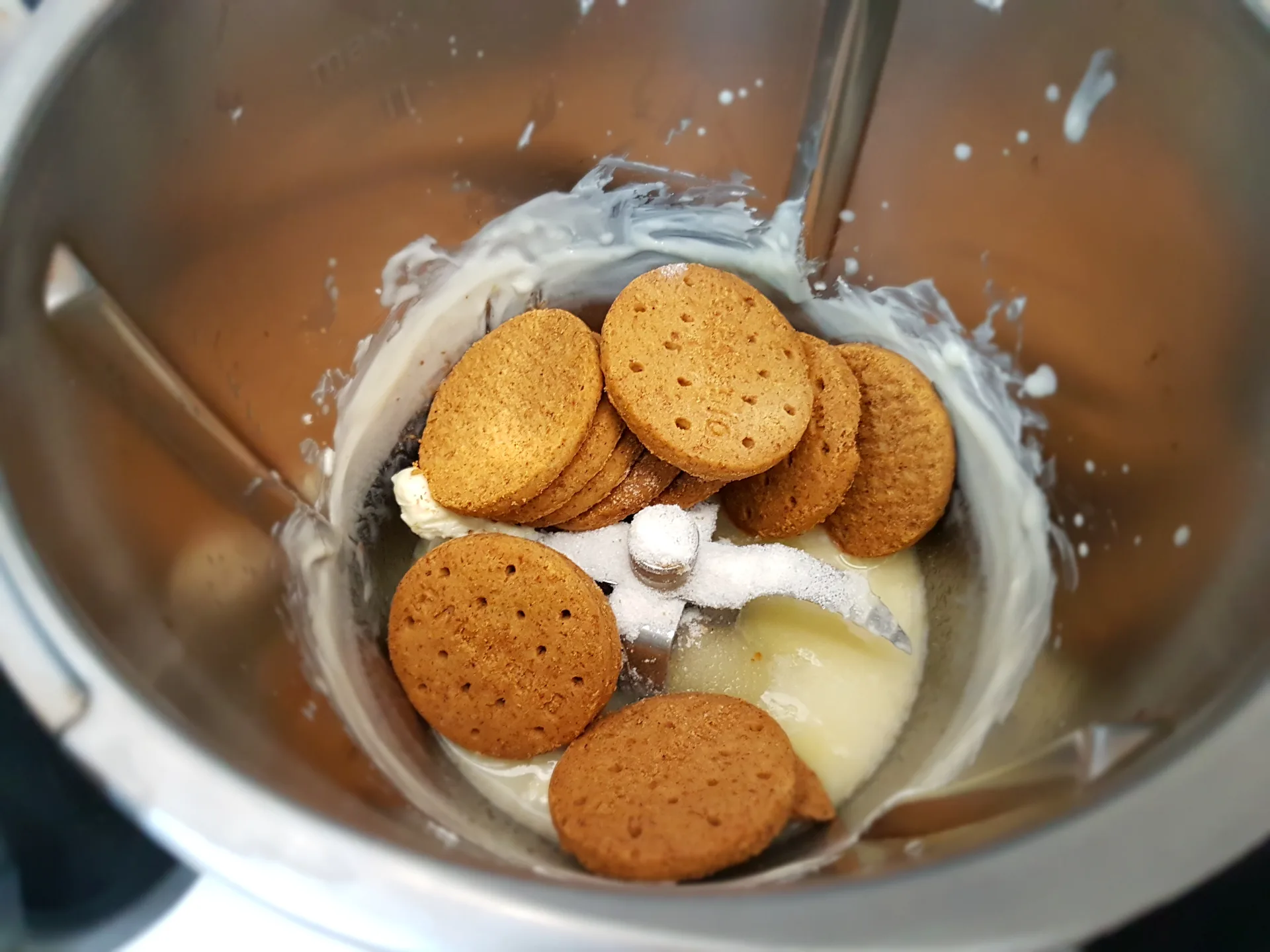 Cheesecake con topping di fichi d'India Bimby