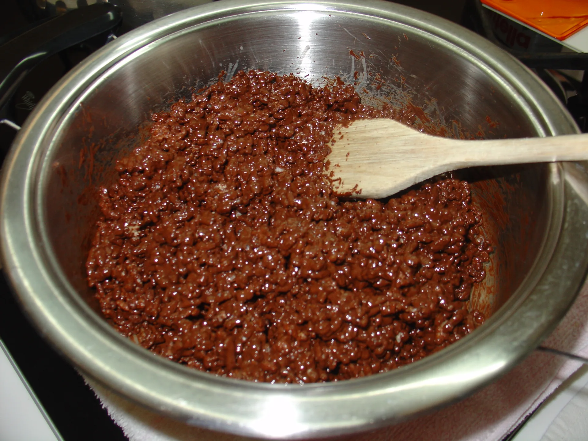 Cheesecake nutellosa con riso soffiato