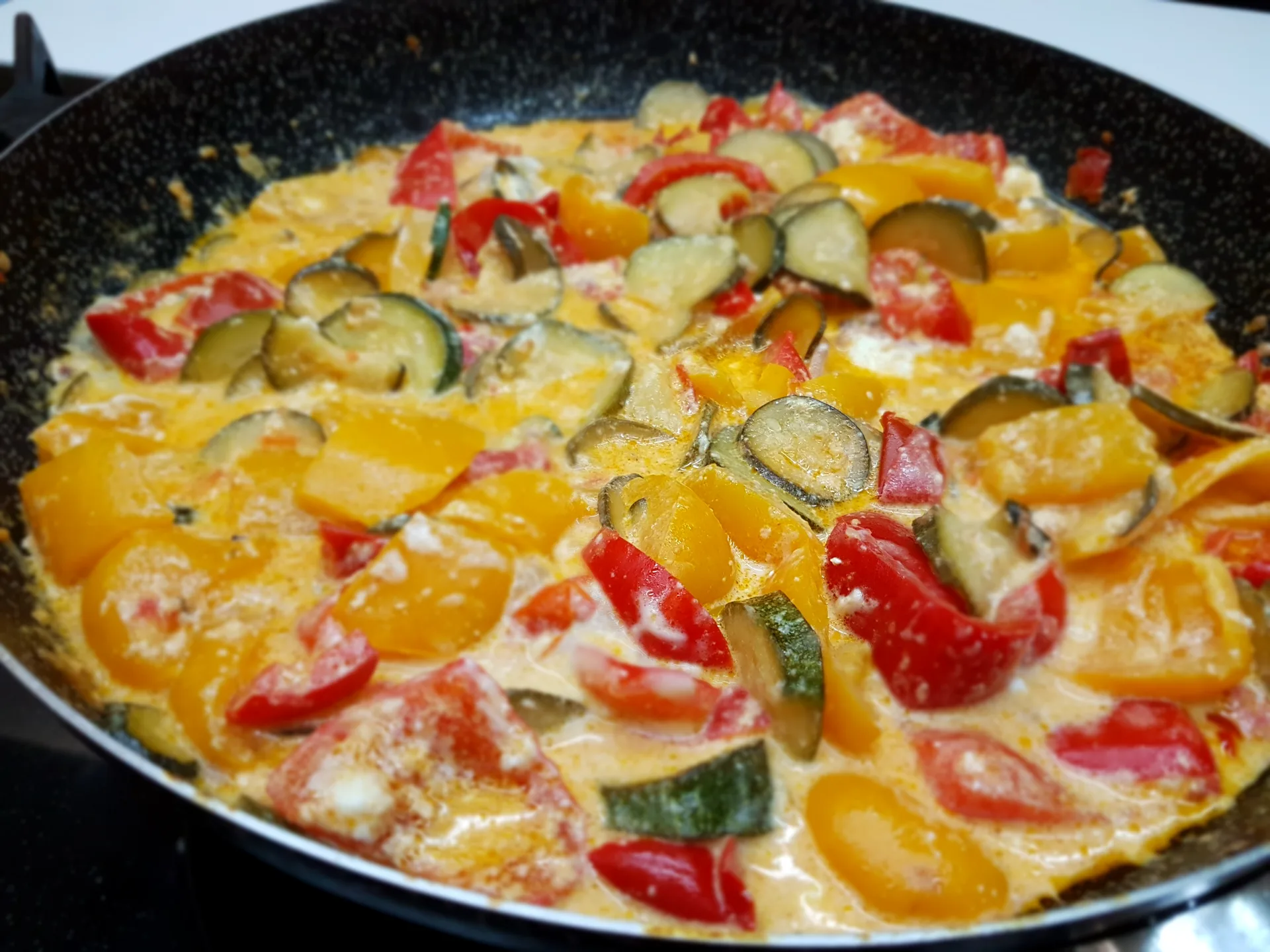 Cocotte di verdure filanti