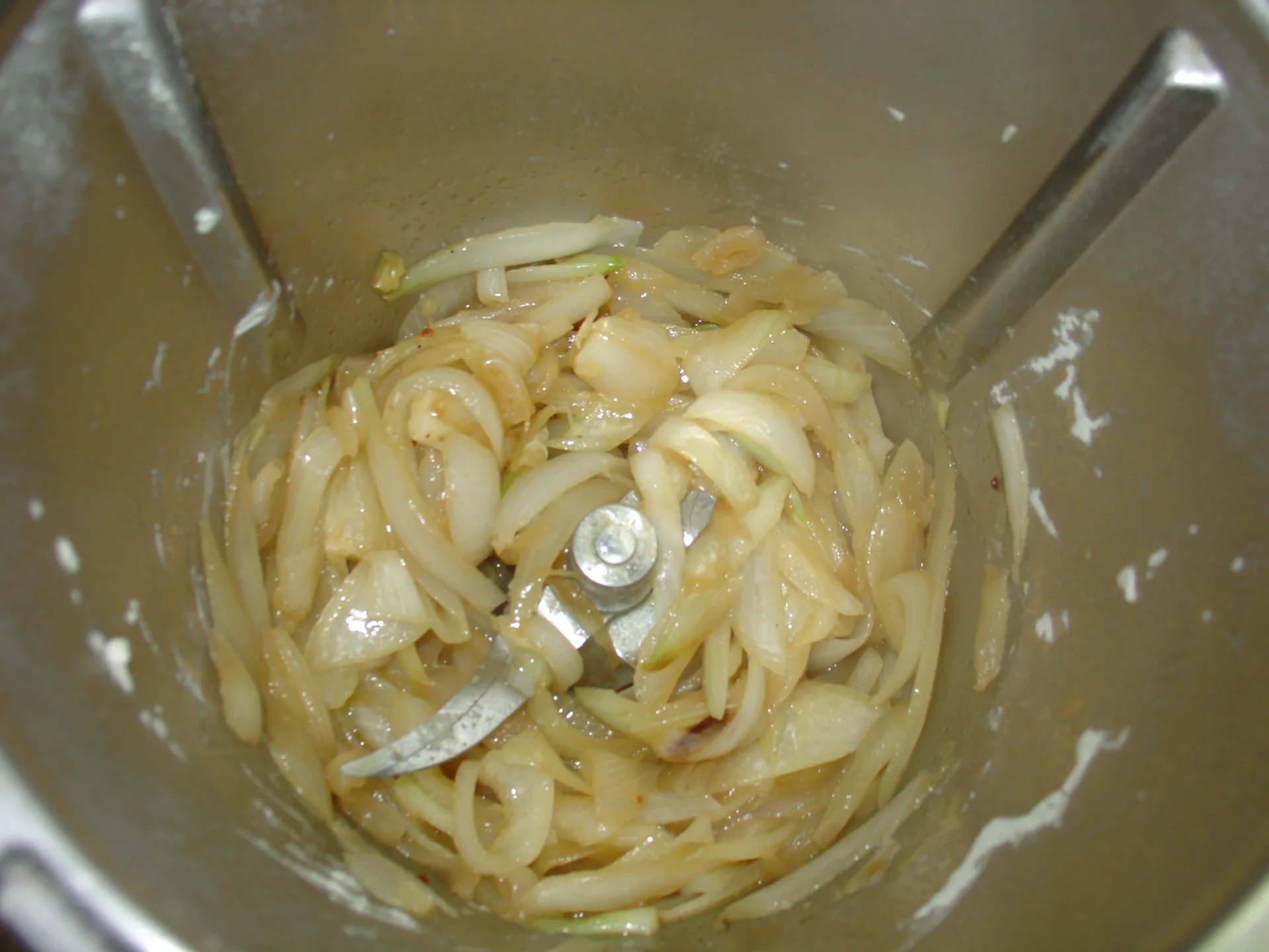 Fegato panato con cipolle