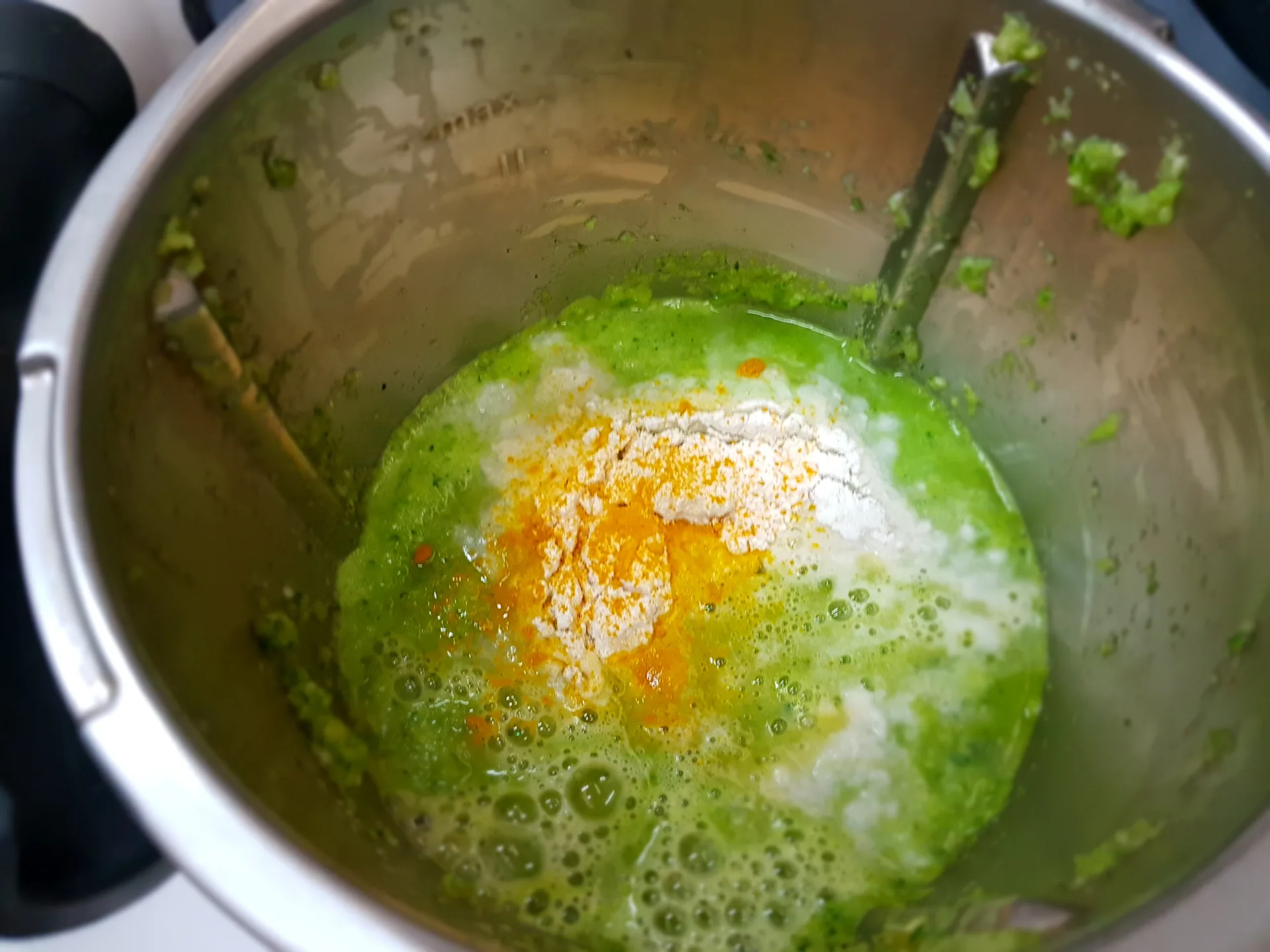 Filetto di cernia con vellutata di zucchine Bimby