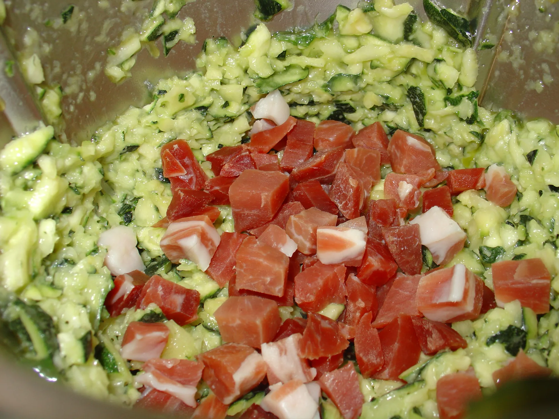 Fusilli delicati con zucchine e ricotta