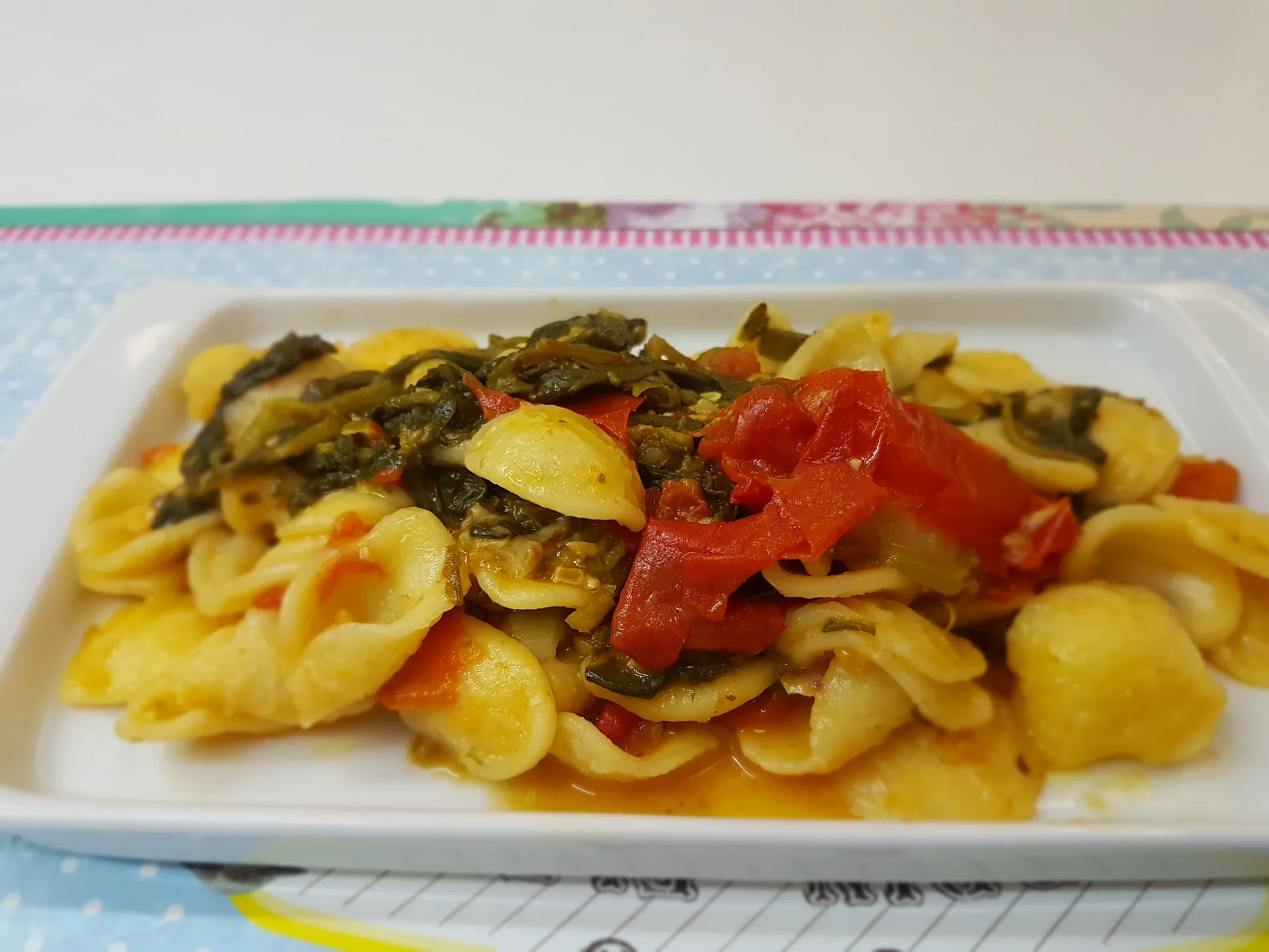 Orecchiette con sanapid al profumo di agrumi