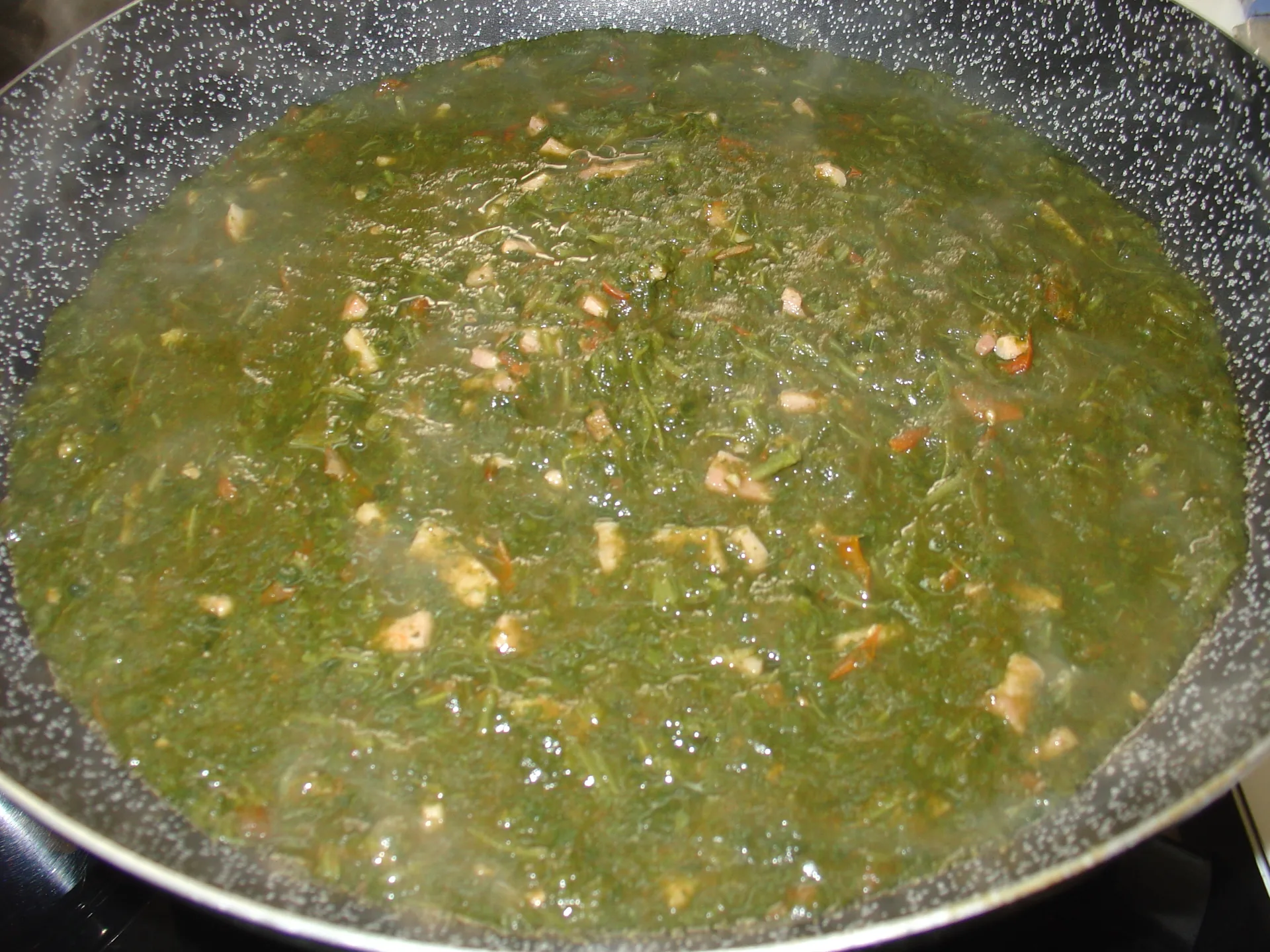 Paccherini con spinaci