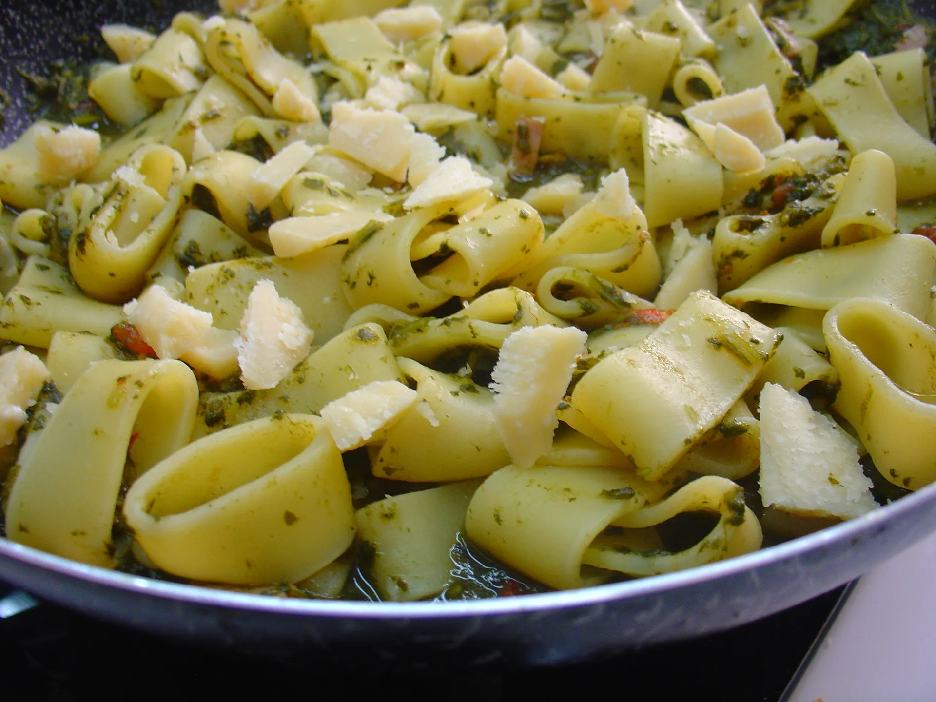 Paccherini con spinaci