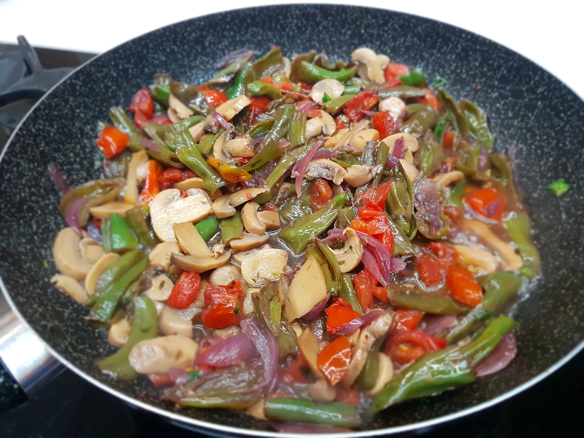 Paparlicchi e patate al forno ( Friggitelli )