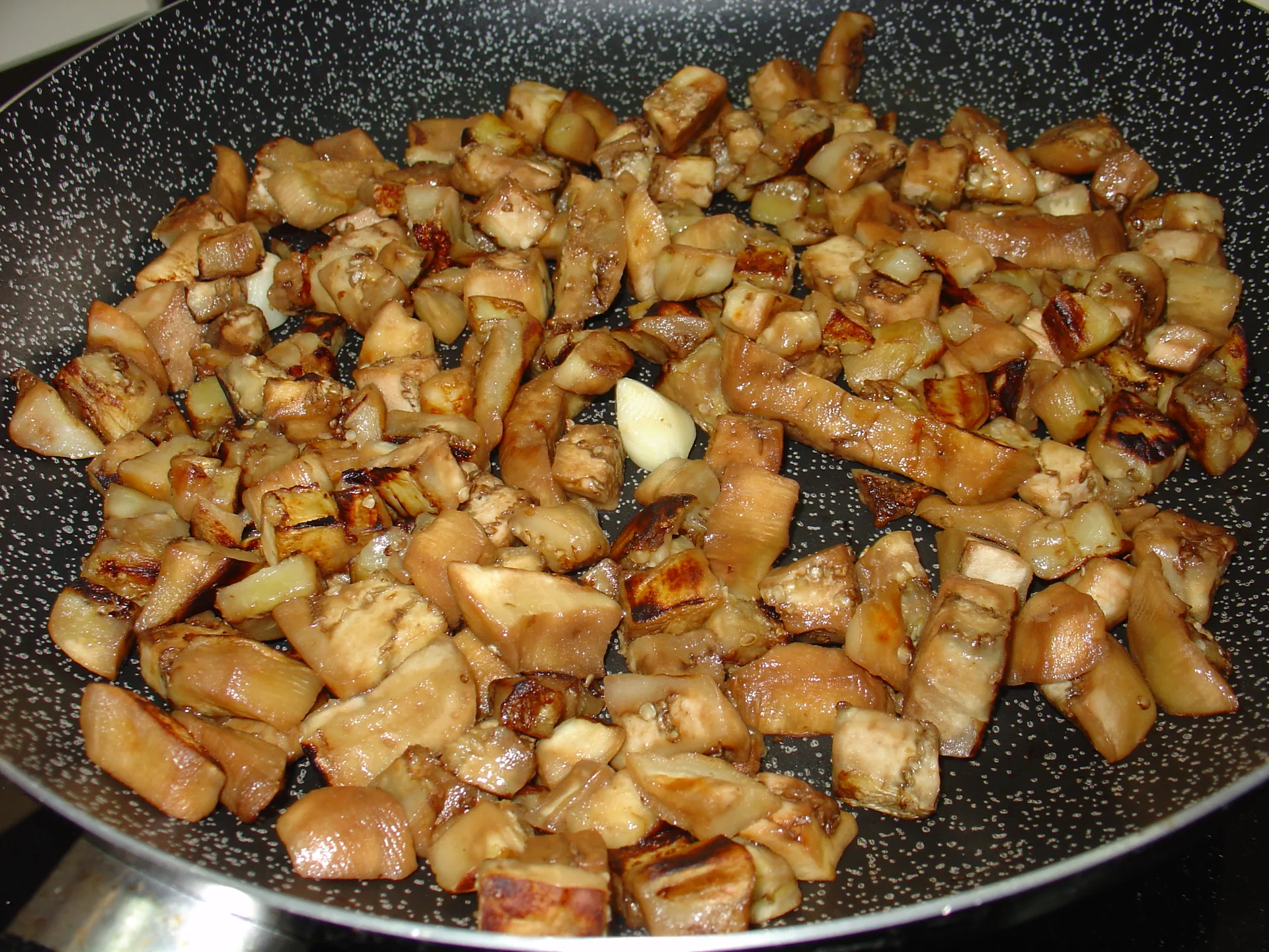 Penne alla Norma con ricotta fresca