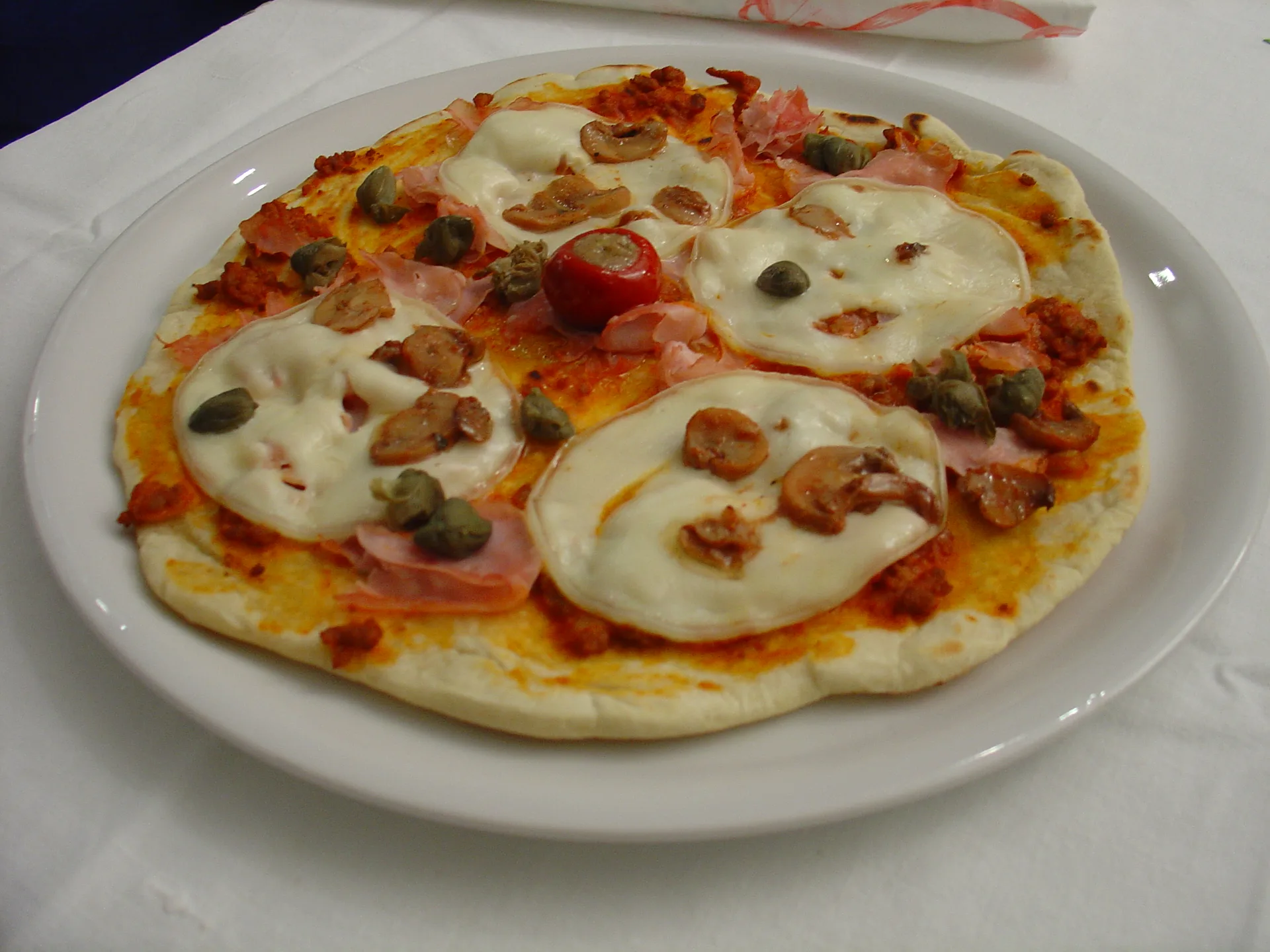 Piadina con olio senza strutto