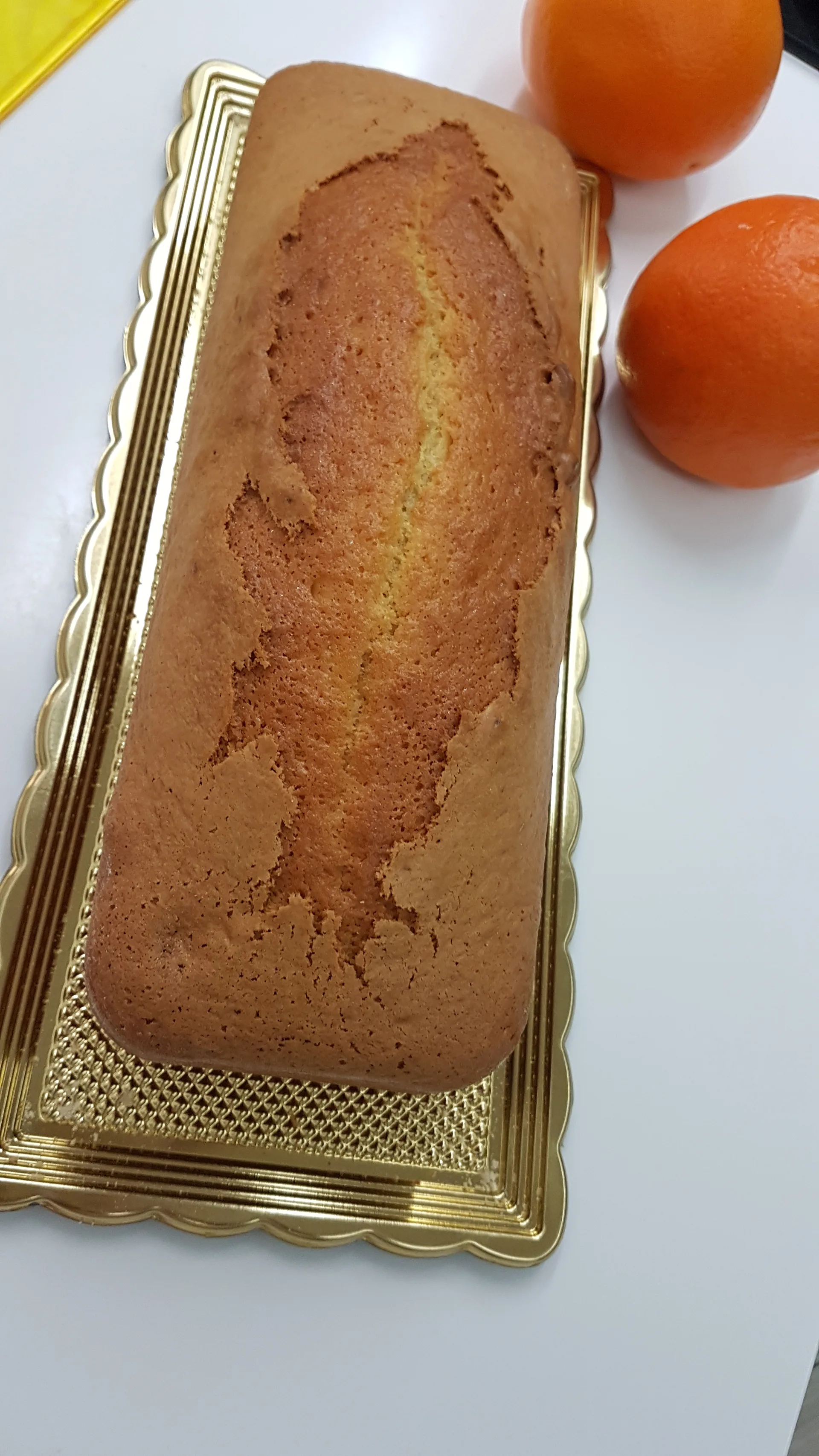 Plumcake all'arancia senza latte