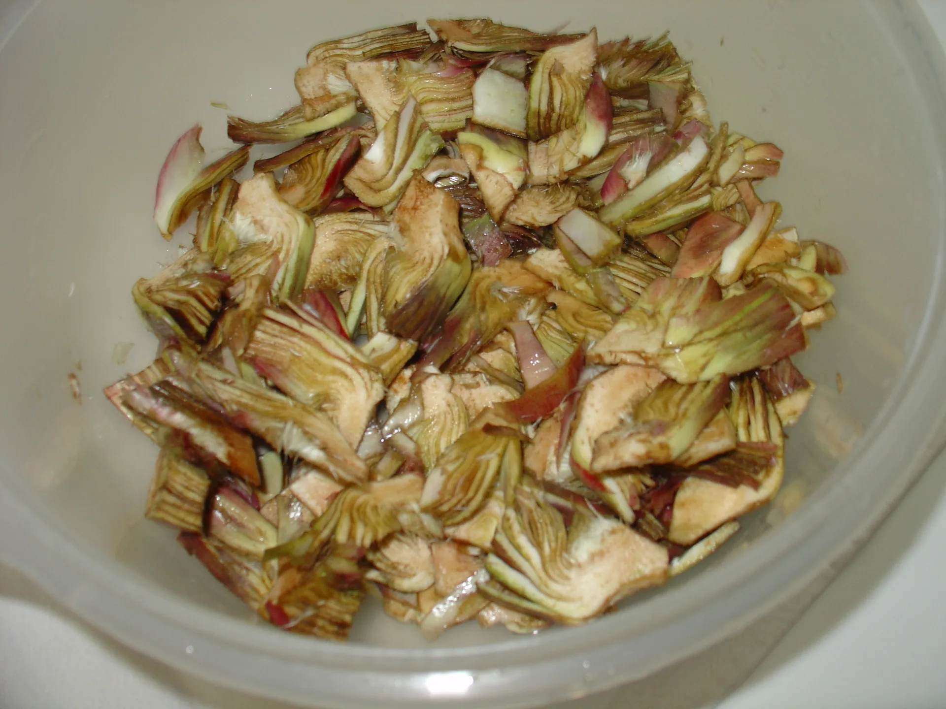 Risotto ai carciofi con topinambur