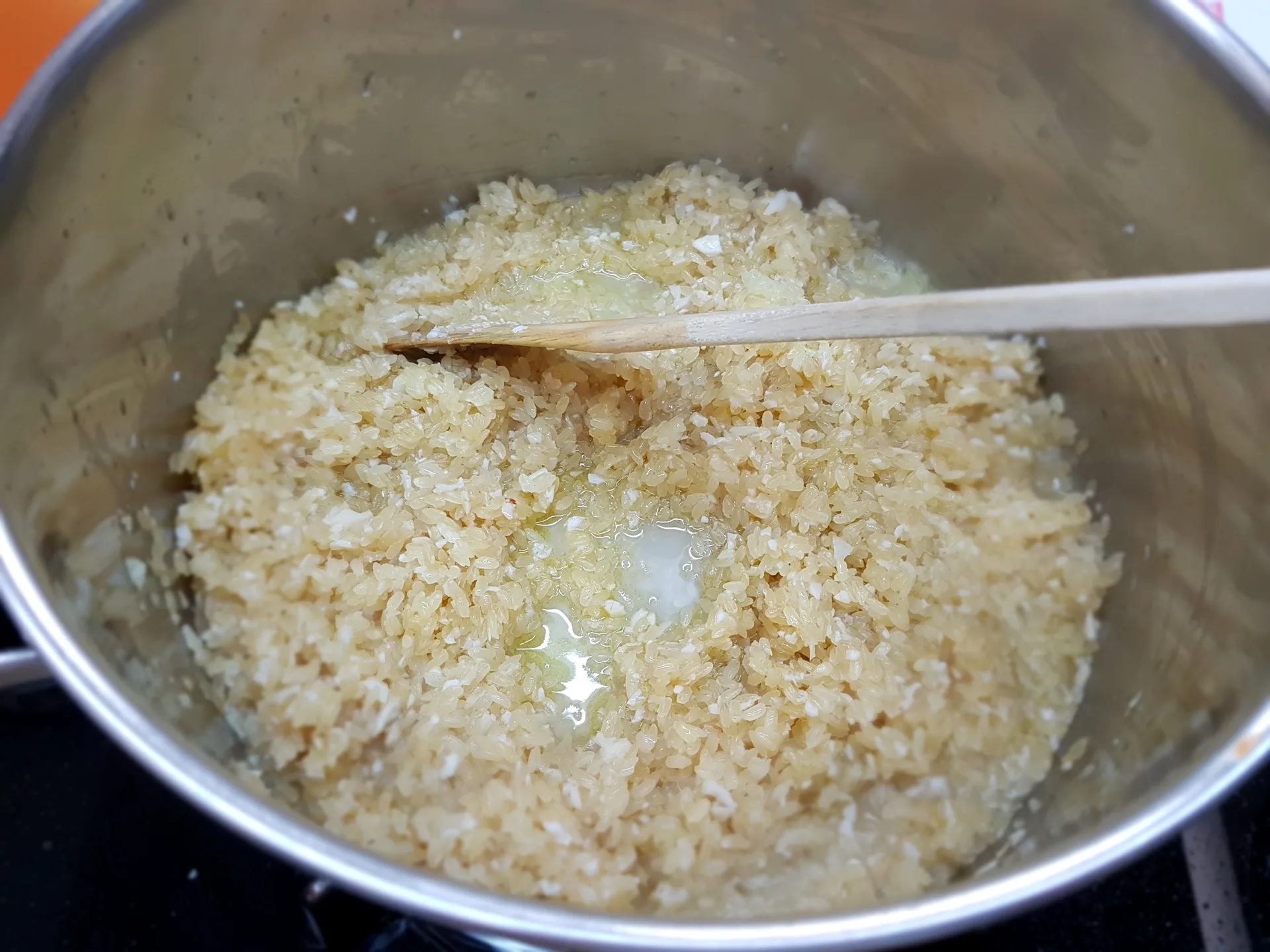Risotto al principe Murgiano " Cardoncello " Mantecato con caciocavallo