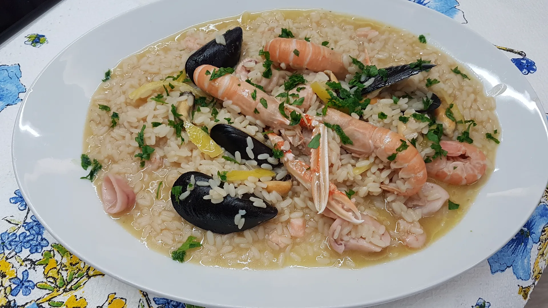 Risotto di mare al limone