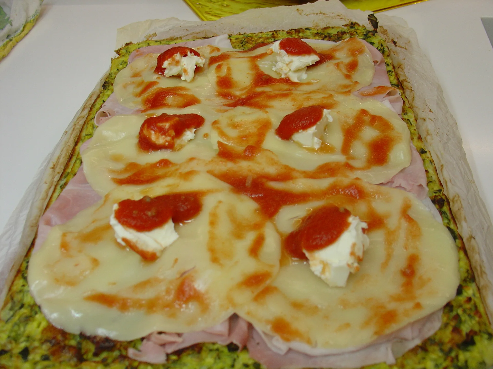 Rollè di zucchine farcito