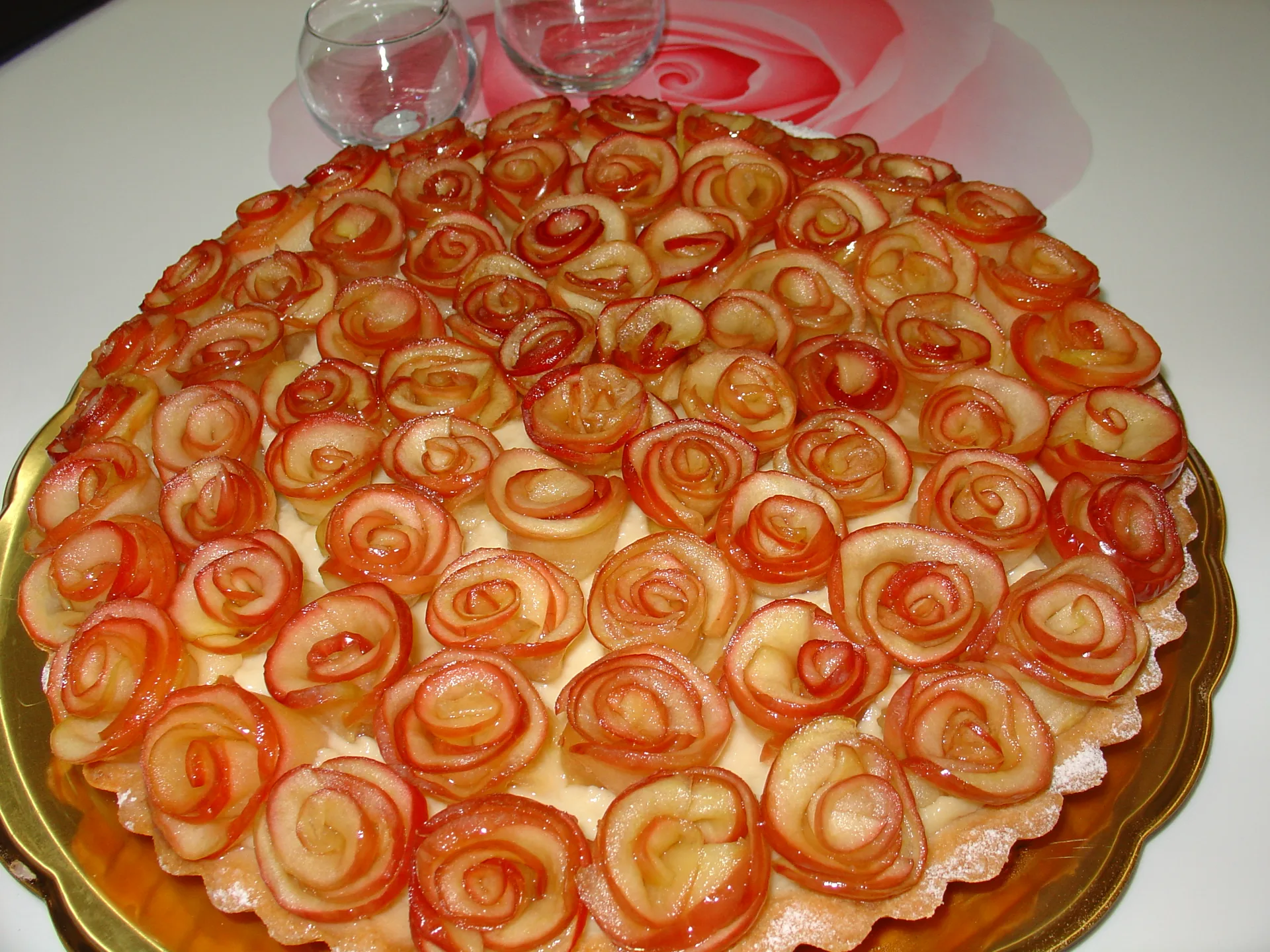 Roses cake