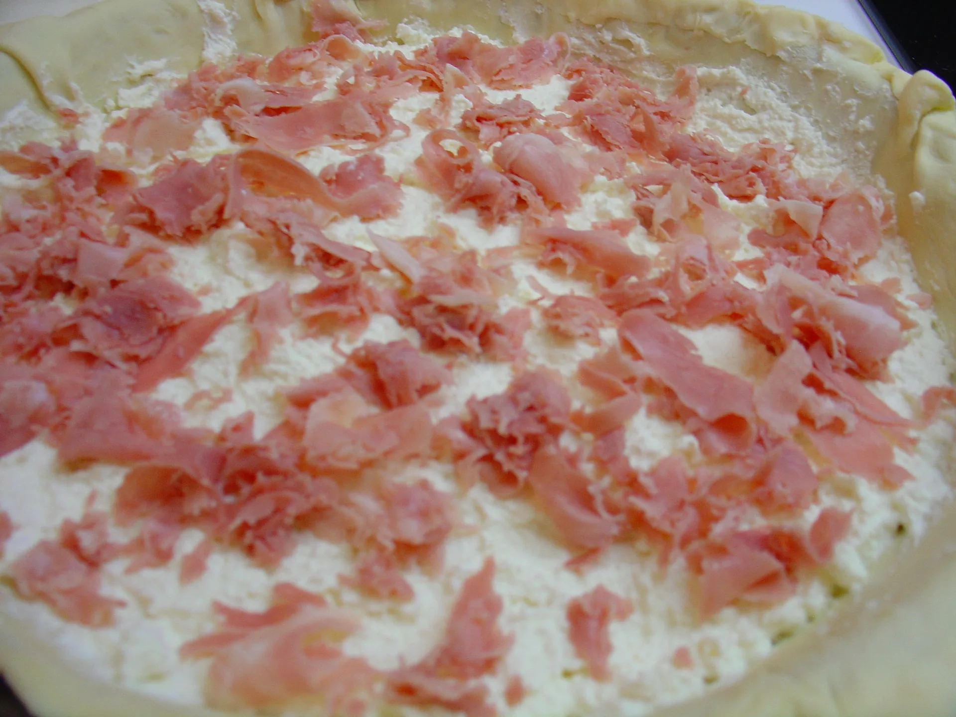 Rustico prosciutto e formaggi