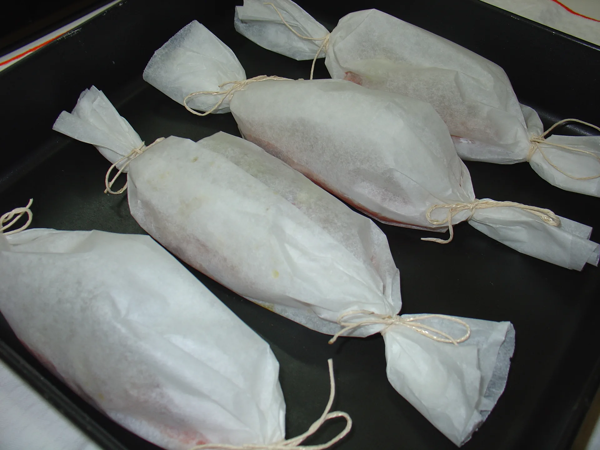 Salmone in cartoccio