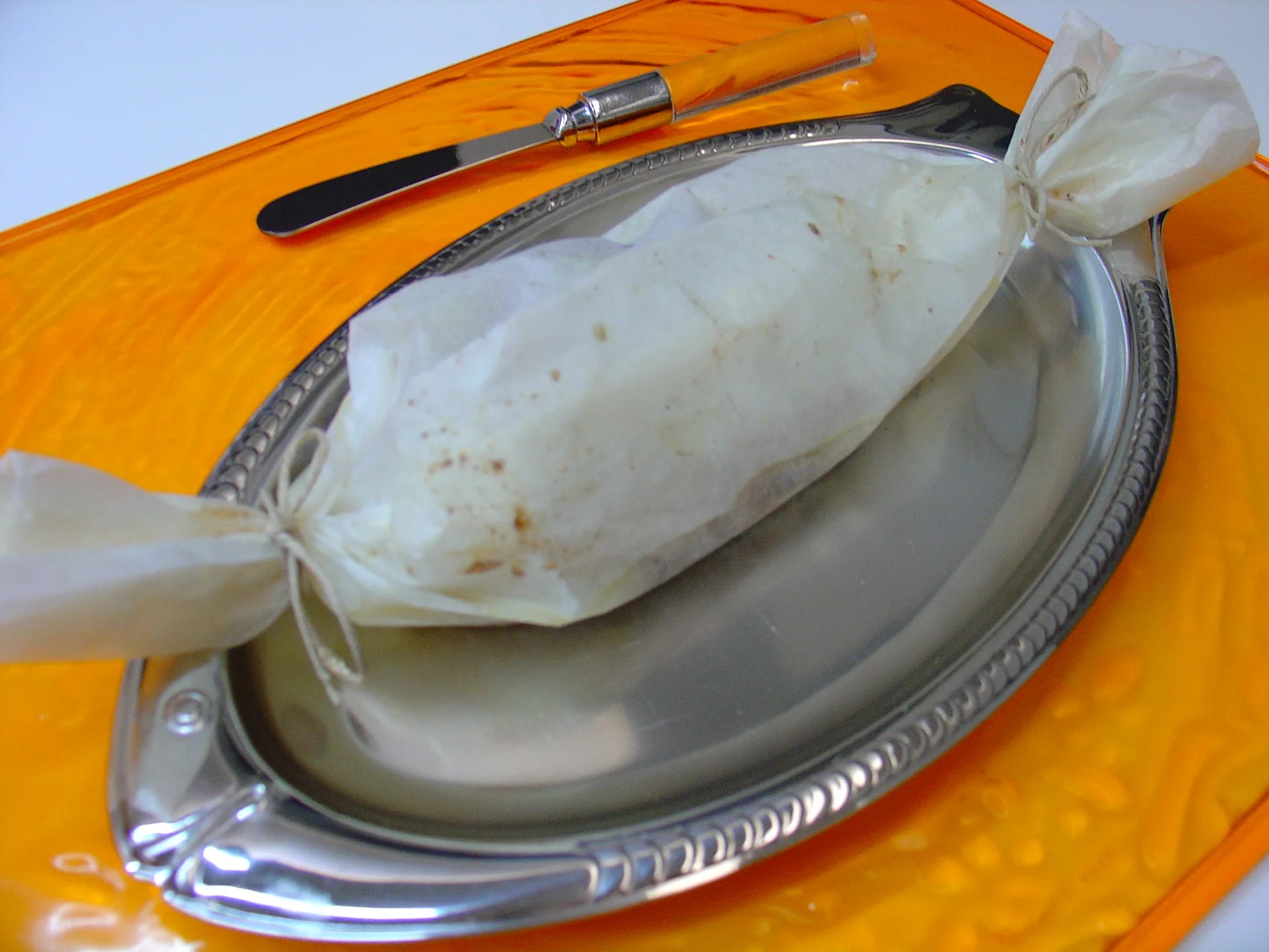 Salmone in cartoccio