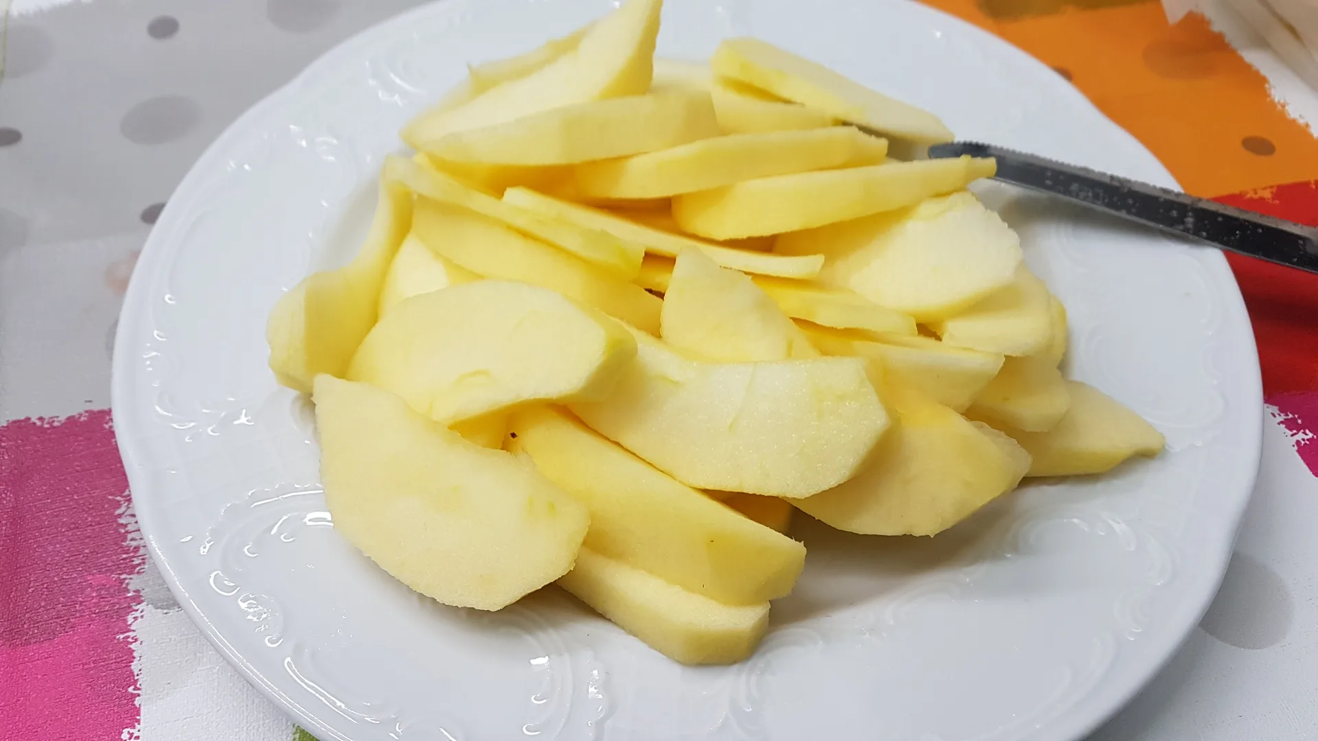 Sfogliatine di mele con crema