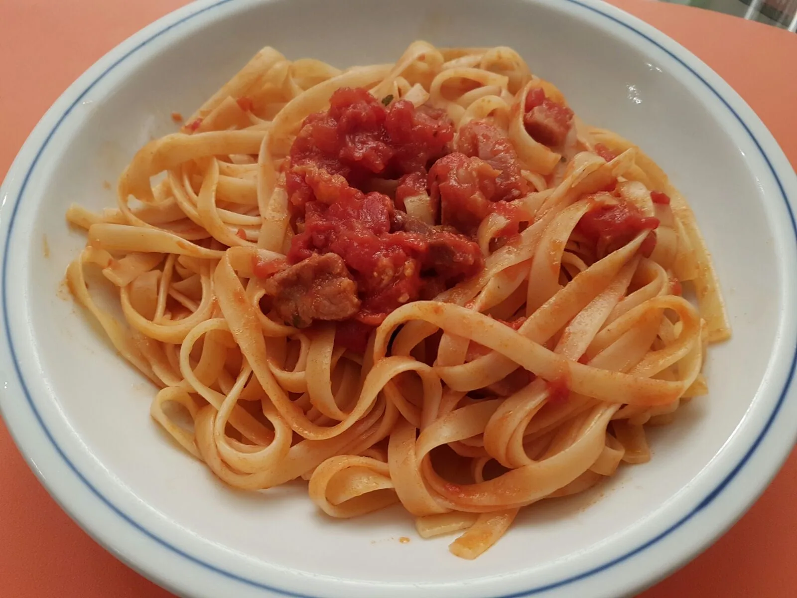 Tagliatelle al crudo