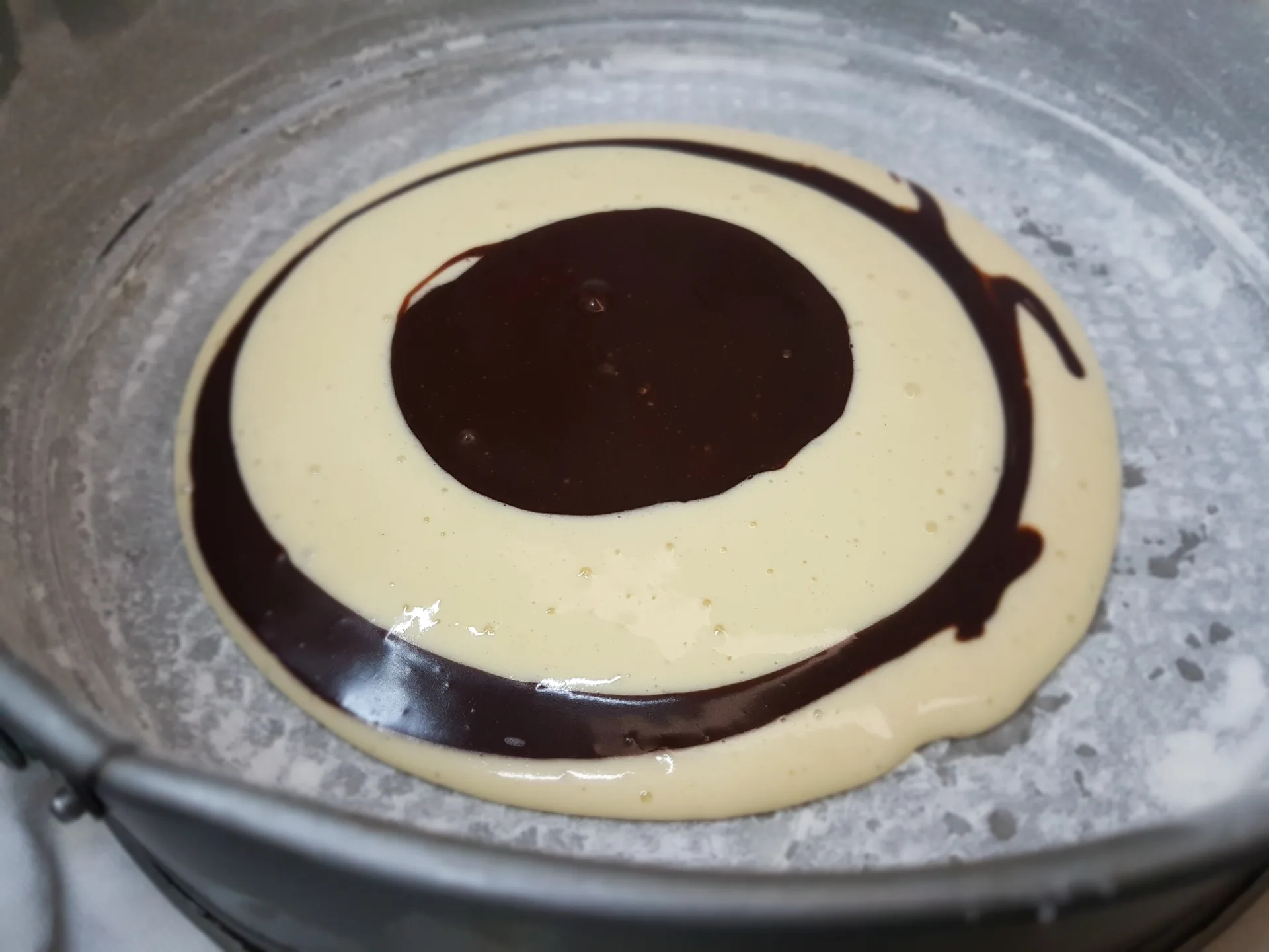 Torta Bimby con glassa alla nutella