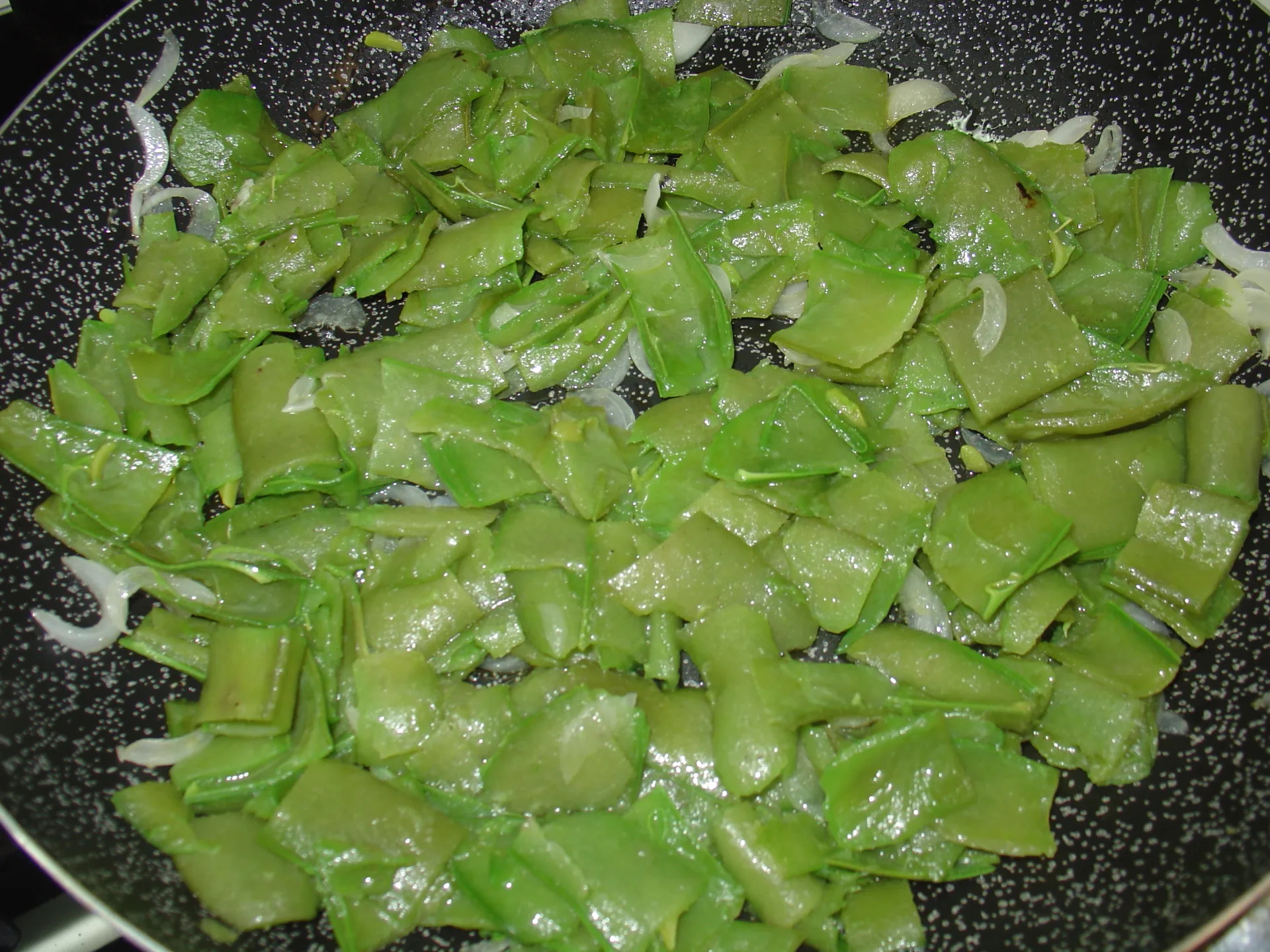 Tortino con baccelli di fave