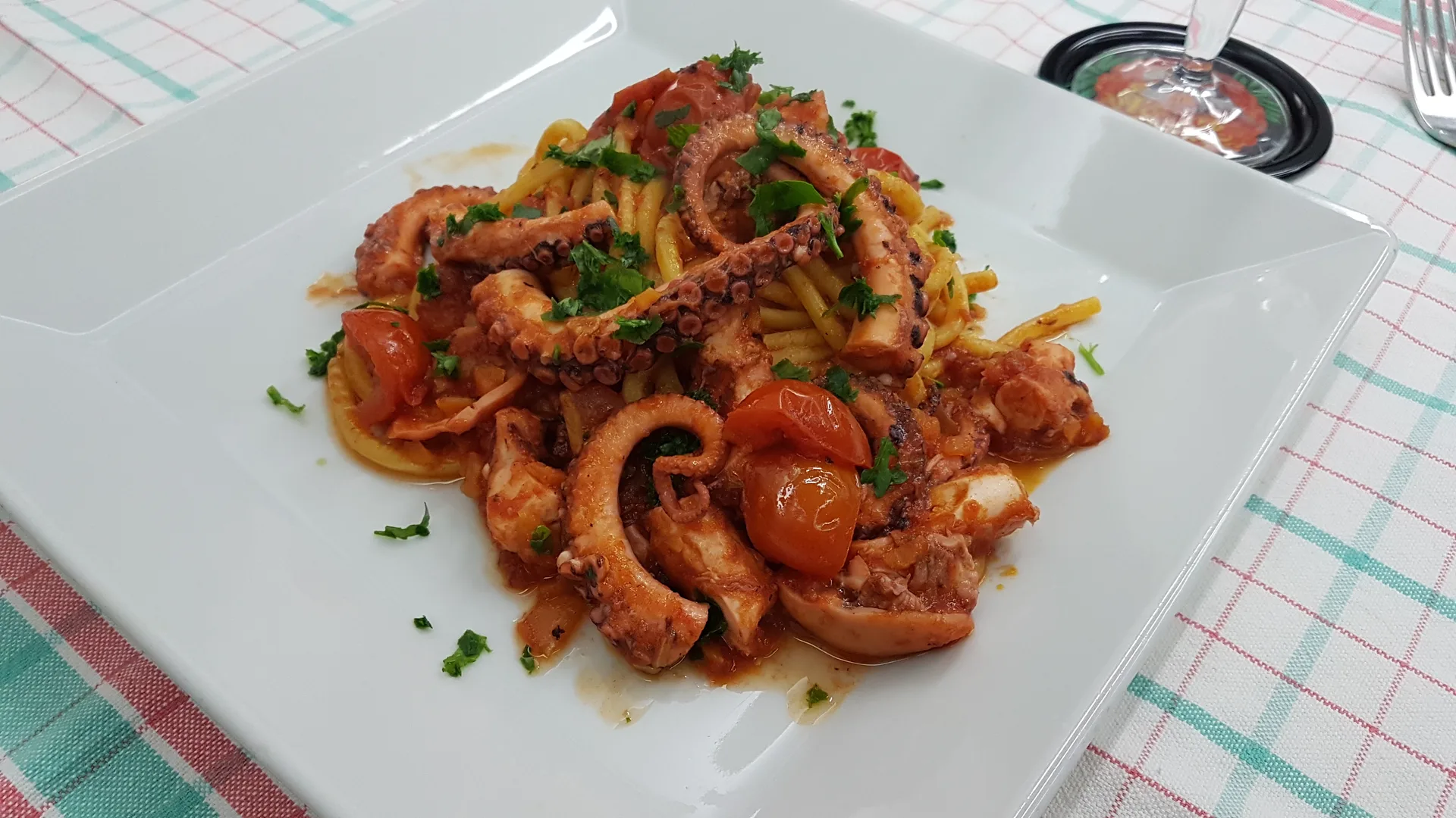 Troccoli al ragù di polpo del navigator