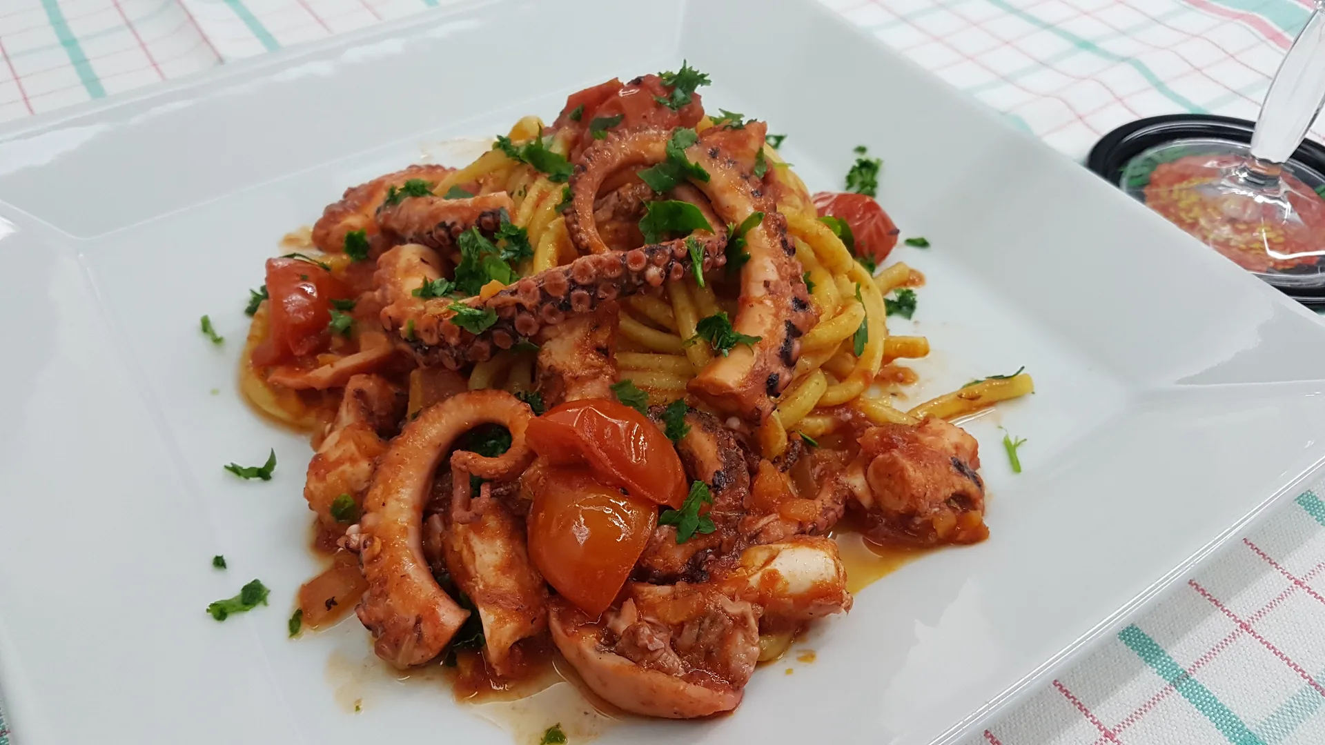 Troccoli al ragù di polpo del navigator