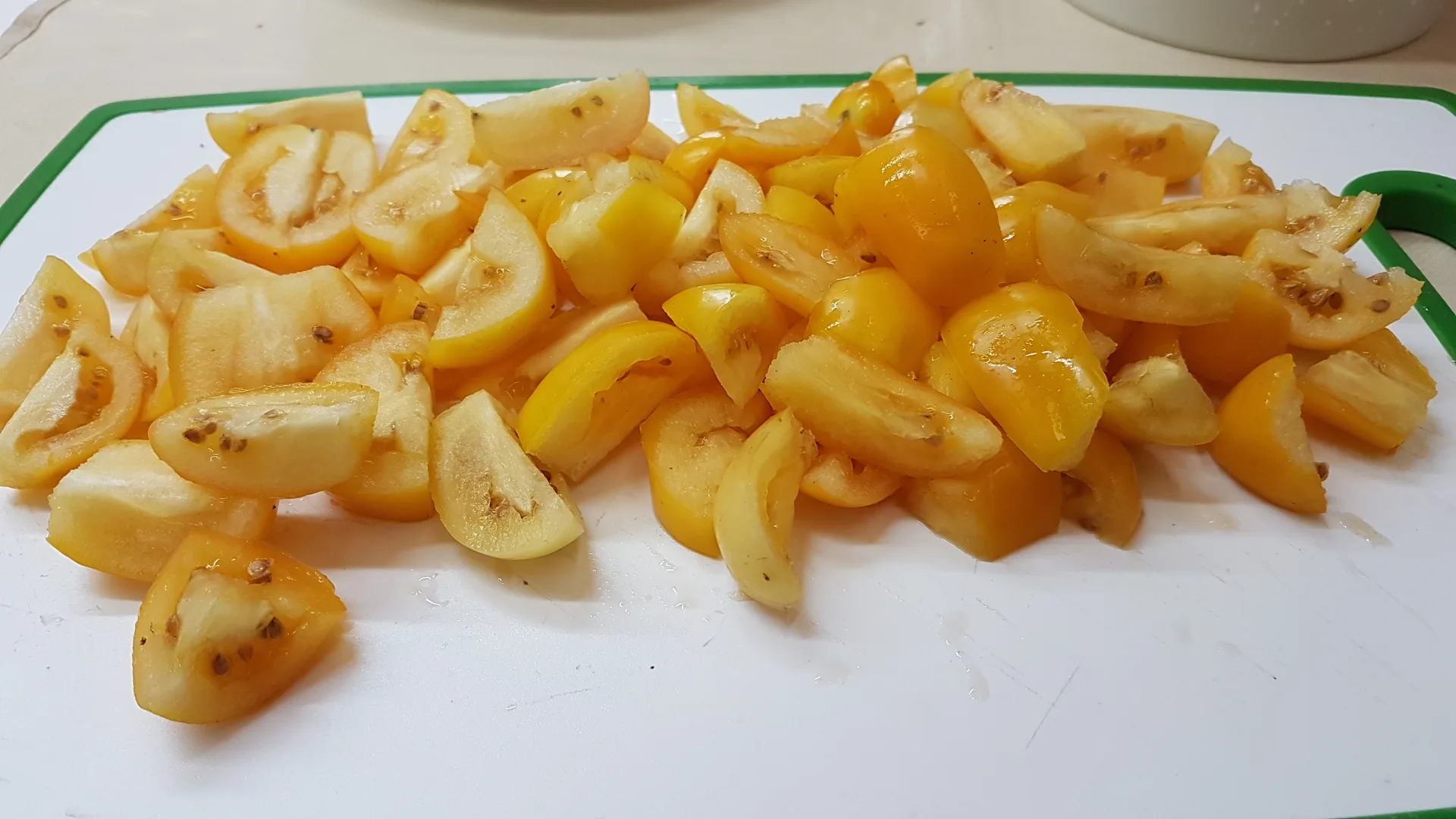 Troccoli con olive Termite alla bitettese