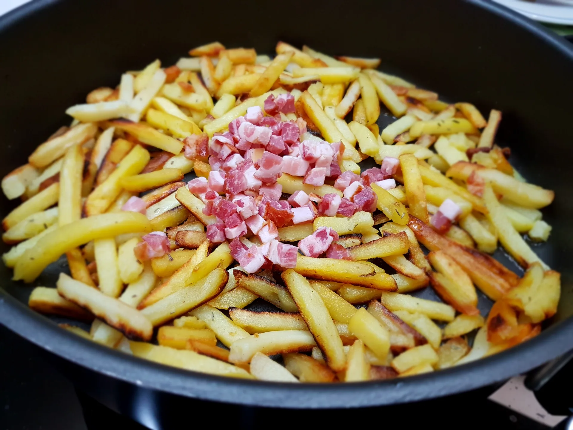 Uova strapazzate con patate